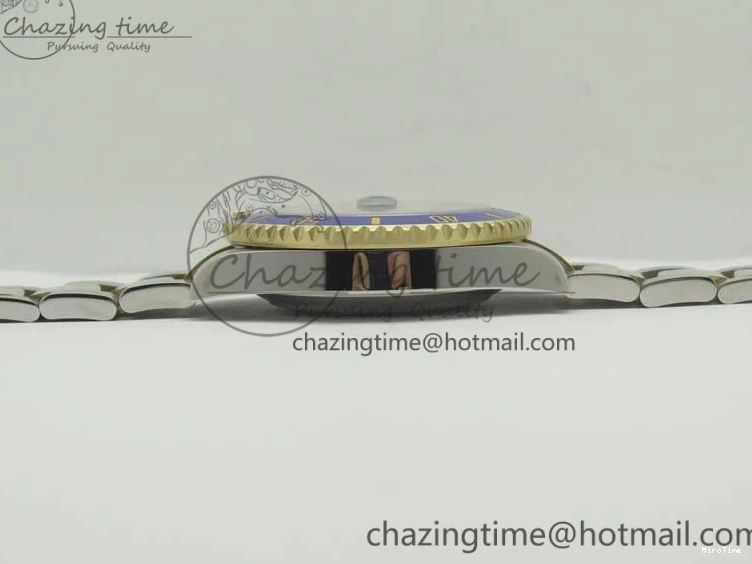 MiroTime 0410 Affordable Submariner 116613 LB Noob 1:1 Best Edition YG Wrapped Bezel Blue Dial on SS YG Bracelet A2836 V 3413